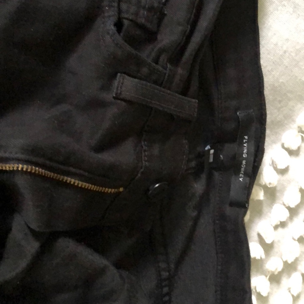 Flying Monkey Black Ripped Jeans - Picture 4 of 4